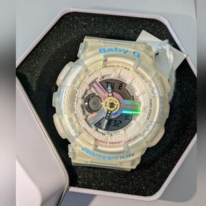 CASIO BABY G IRIDESCENT /TRANSLUCENT BA-110 SERIESBA110PL-7A2